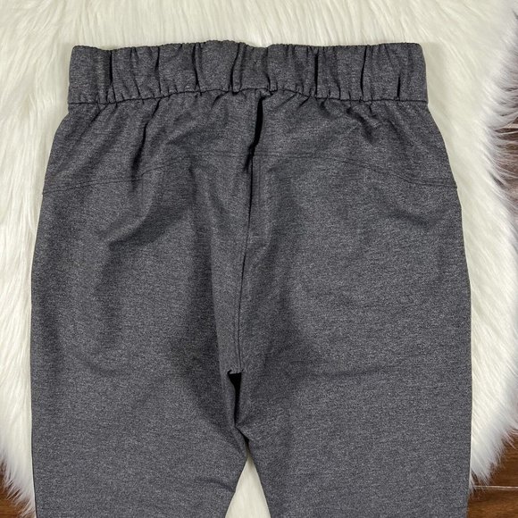 Lululemon Size‎ 4 Heathered Black Gray On The Fly Pants - Picture 7 of 11